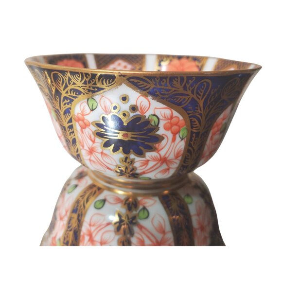 Royal Crown Derby Old Imari 1128 Teacup & Saucer – c.1906 Antique Bone China - Picture 5 of 12